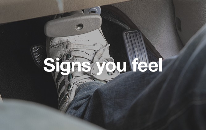 Foot-On-Brake-Pedal-Signs-You-Feel